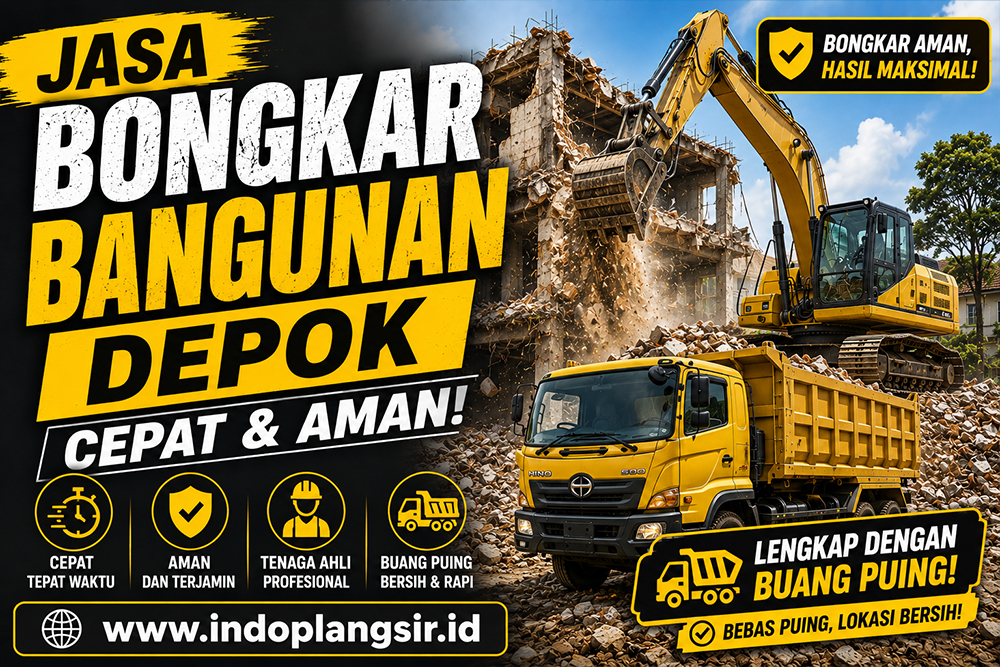 Jasa Bongkar Bangunan Depok Cepat dan Aman 1 Jasa Bongkar Bangunan Depok Cepat dan Aman