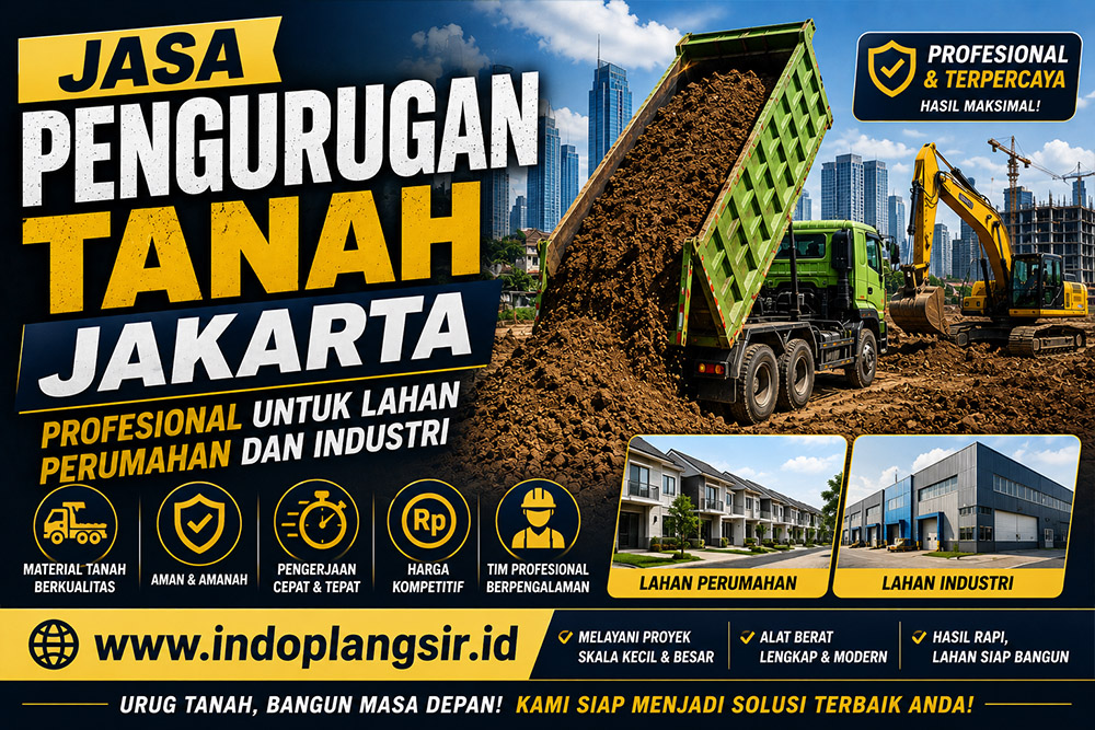 Jasa Pengurugan Tanah Jakarta Profesional untuk Lahan Perumahan dan Industri 1 Jasa Pengurugan Tanah Jakarta